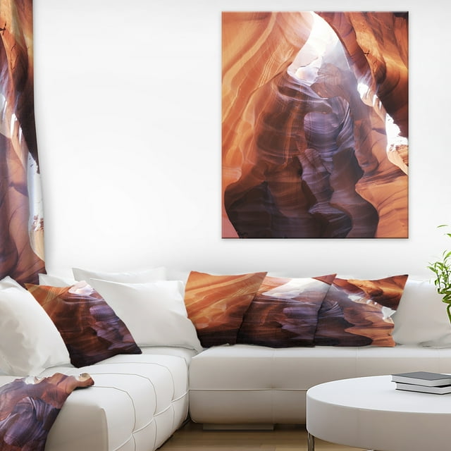 Canyon Antelope with Purple Sunlight