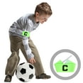 thumbnail image 4 of KAKOWELY Brassards Capitaine 6 Pcs Brassard Équipe de Soccer Capitaine Bande Résistante à l'Usure Brassard de Sport pour Course Brassard de Soccer Réutilisable Équipe de Soccer Capitaine Bande, 4 of 5