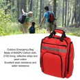 thumbnail image 3 of First Responder Bag, Outdoor Aid Bag Waterproof Multi Pockets 600DPU Oxford Cloth  for Vehicle for Camping, 3 of 7