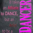 thumbnail image 3 of CafePress - Artist Athlete Dancer Women's Dark T Shirt - Women's Traditional Fit Dark T-Shirt, 3 of 4