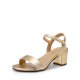 thumbnail image 1 of Sandalia DREAM PAIRS SDHS2412W Tacones Cuadrados Metálicos Dorados 5.7 cm, 1 of 8