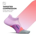 thumbnail image 2 of Feetures Elite Light Cushion No Show Tab Ankle Socks - Sport Sock with Targeted Compression - Orchid Sunset, M (1 Pair), 2 of 7