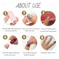 thumbnail image 4 of Pink Press on Nails Medium Bow Fake Nails Tips Full Cover Almond False Cute Nails for Women and Girls 24PCS, 4 of 4