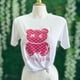 thumbnail image 3 of Playera Blusa Con Impresion De Oso Lover Bear Para Mujer Color Blanco Talla Grande Marca Emil SaEs, 3 of 4