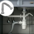 thumbnail image 3 of 2pcs Drainage Expandable Flexible Hose Sink Drain Hose Waste Drain Tubing, 3 of 9