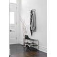thumbnail image 2 of Imelda Shoe Rack (2) Black, 2 of 9