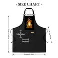 thumbnail image 4 of Cozy House Design Adjustable Bib Apron 2 Pack - Perfect for Cooking & Crafting Features 2 Pockets & Warm Autumn Vibes, 4 of 5