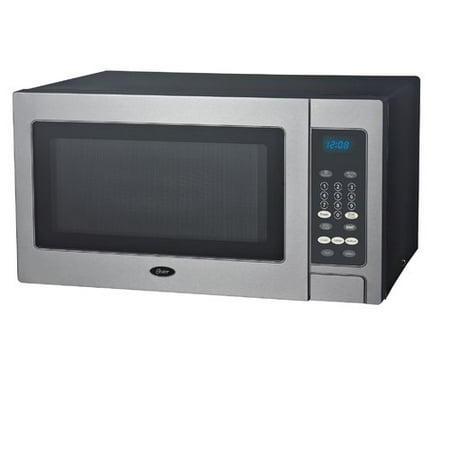 Oster Stainless Steel 0.9 Cu. Ft. Microwave - Walmart.com