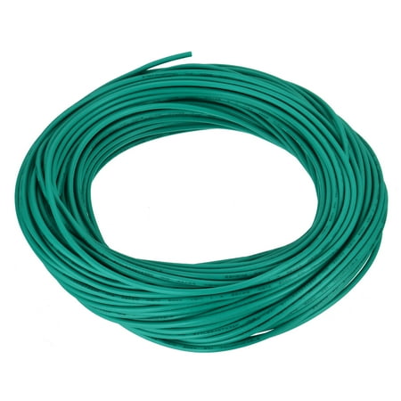 Uxcell 22AWG 22 Gauge Stranded Hook-Up Wire PVC Tinned Copper Wire 100ft Green