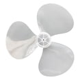 thumbnail image 4 of lingqin Easy Install 16 Inch Universal Fan Blade Replacement Durable Plastic Three Blade, 4 of 9