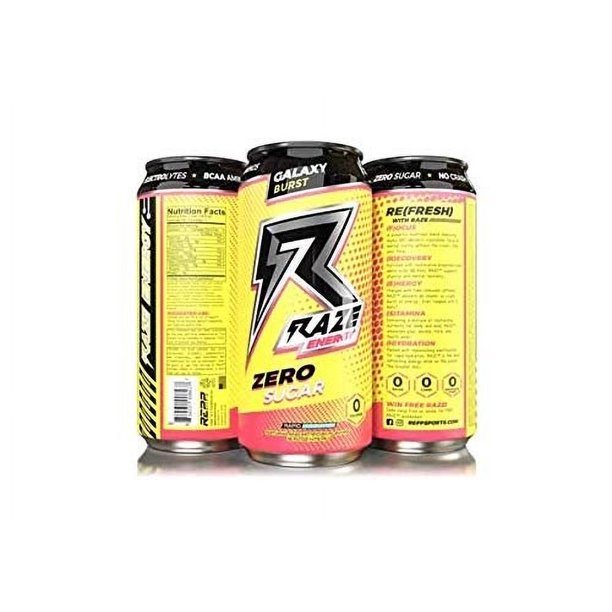 raze energy galaxy burst flavor 12pk, 16oz | Energy drinks for grocery vendors Refill Flavor:B-Pop Frozen Watermelon Flum Pebble With Screen: