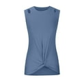 thumbnail image 4 of Scyoekwg Work Out Tank Tops Womens Sleeveless Trendy Loose Going Out Top Ladies Blouses Dressy Casual Womens Summer Fashion Basic Tank Tops Clothes, 4 of 6