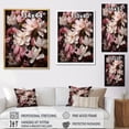 thumbnail image 4 of Designart "Pink White Magnolias Magnolia Beauty " Floral Floater Framed Canvas Print, 4 of 7