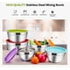 thumbnail image 3 of Juego Bowls Acero Inoxidable Ensaladera Mezclar Cocina Multicolor, 3 of 4