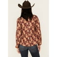 thumbnail image 4 of Shyanne Women's Abstract Western Softshell Jacket Caramel XX-  US, 4 of 4