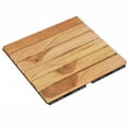 thumbnail image 3 of vidaXL Decking Tiles 30 pcs 11.8"x11.8" Solid Wood Teak Vertical Pattern, 3 of 8
