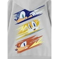 thumbnail image 3 of Sonic DS, Boys Graphic Print Long Sleeve Hoodie, Sizes 4-18, 3 of 5