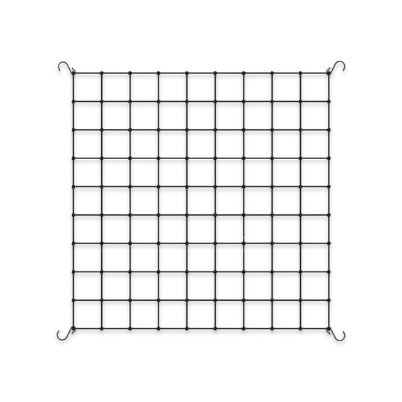 AC Infinity Grow Tent Trellis Netting 3x3’, Heavy-Duty Elastic Plant Net with Steel Hooks, Flexible Hydroponics Scrog Support for Grow Tents, Gardening, and Horticulture