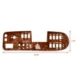 thumbnail image 4 of Wellcraft Boat Blank Ignition Panel 025-2917 | 330 Coastal Woodgrain, 4 of 4