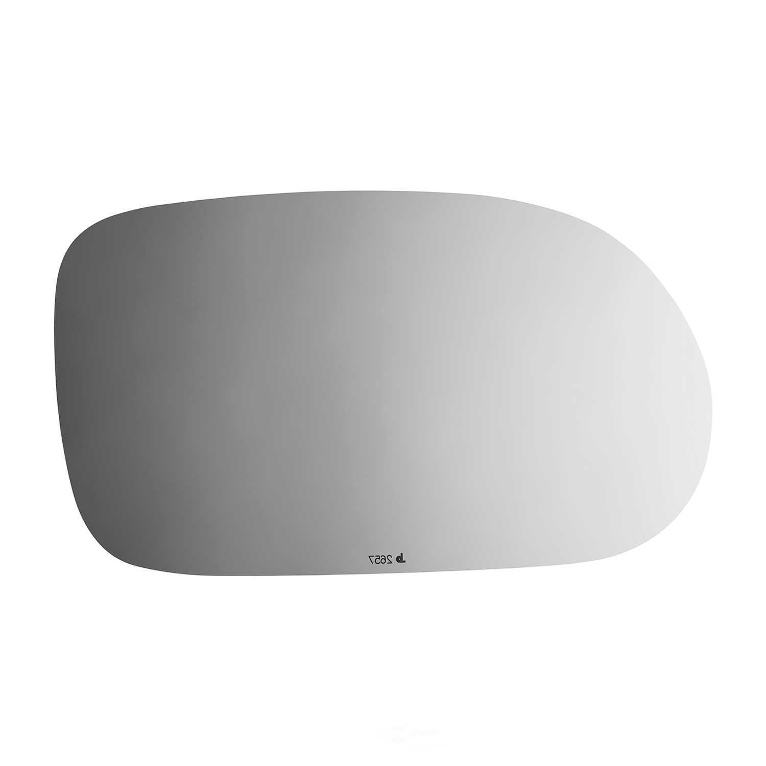 Burco Side View Mirror Replacement Glass - Clear Glass - 2657
