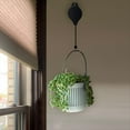 thumbnail image 5 of 4PCS Plant Pulleys Plant Hook Pulley with 4PCS Ceiling Hooks for Hanging Plants Retractable Plant Hangers Outdoor, 5 of 7