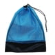 thumbnail image 5 of Bolsa de malla portátil para equipo de buceo y natación. Ideal para equipo de snorkel y buceo. Azul, 5 of 9