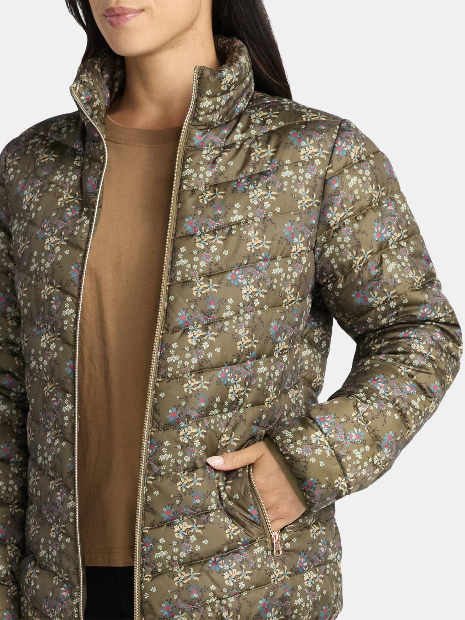 Big Chill Women's Packable Puffer Jacket, Sizes S-3X