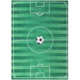 thumbnail image 3 of Well Woven Soccer Field Rug Playmat 3'3" x 5' Apollo Kids Collection, 3 of 4