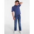 thumbnail image 2 of Wonder Nation Boys' Garment Dye Polo Shirt, Sizes XS-XXL & Husky, 2 of 4