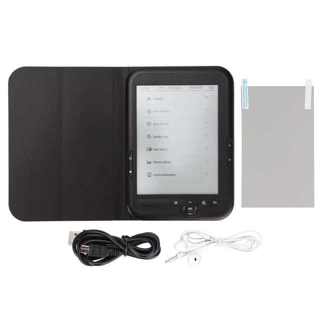 Ink Screen E Reader,E Reader Black 6in E Reader E Book Reader Tablet Remarkable Clarity