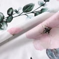 thumbnail image 3 of WIBACKER Baby Girls Boys Nightgowns Milk Silk Sleeper Bag Newborn Coming Home Outfits Floral Knotted Gown with Hat, 3 of 10