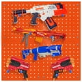 thumbnail image 1 of Estante de almacenamiento Skywin Peg Board para pistolas Nerf, color naranja, 1 of 7