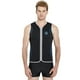 thumbnail image 1 of HETSUITS 3MM Sin mangas Neopreno Natación Sundial Tops Tops Tops de traje de traje de baño para aeróbicos de agua Piragüismo Surfing Kayak Negro M Inevent OD003694-01, 1 of 7