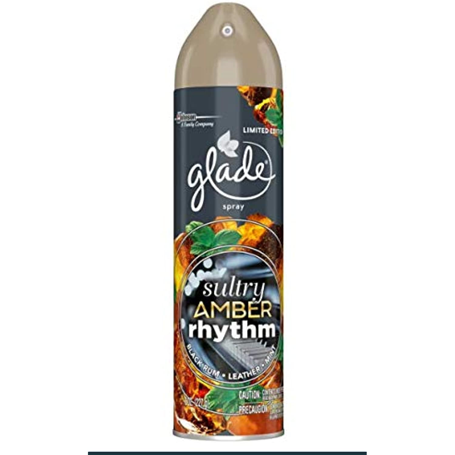 Glade Sultry Amber Rhythm Air Freshener Spray 8Oz