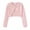 1 Pink, variant on SROBPTY Child Girl Jackets Solid Long Sleeve Button Loose Breathable Outerwear Coat for 2-8Y