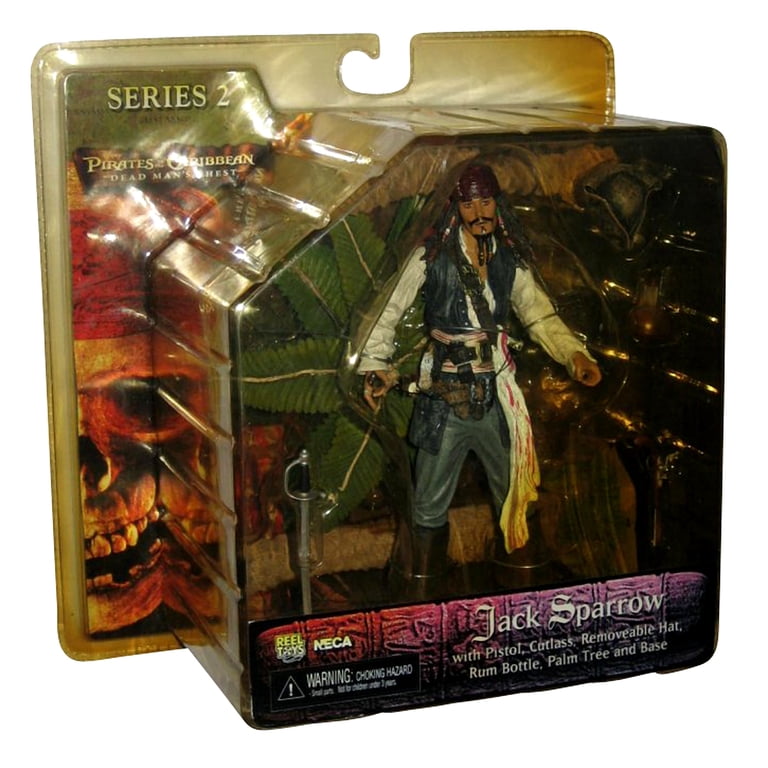 NECA Pirates of the Caribbean Captain Jack Sparrow Action Figure