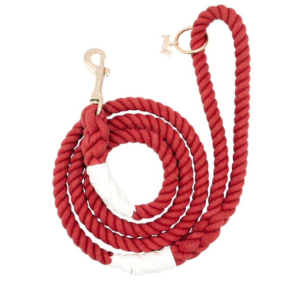 Rope Leash - Crimson