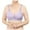 Purple, variant on Darzheoy Wire-Free Bra for Women Fashion Solid Comfortable Hollow Out Bra Underwear No Rims Push Up 38/85