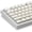 Translucent White Jade, variant on XVX Translucent Pink Keycaps, Double Shot PBT Keycaps, MDA Profile Keyboard Caps 132 Keys, Custom Keycap Set Compatible with 61/64/68/84/87/100/104/108 Gateron Cherry MX Switches Mechanical Keyboard