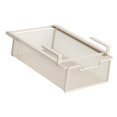 thumbnail image 3 of Cajón colgante debajo del gabinete, organizador de cesta con estante de alambre, cajón extraíble colgante Blanco, 3 of 9