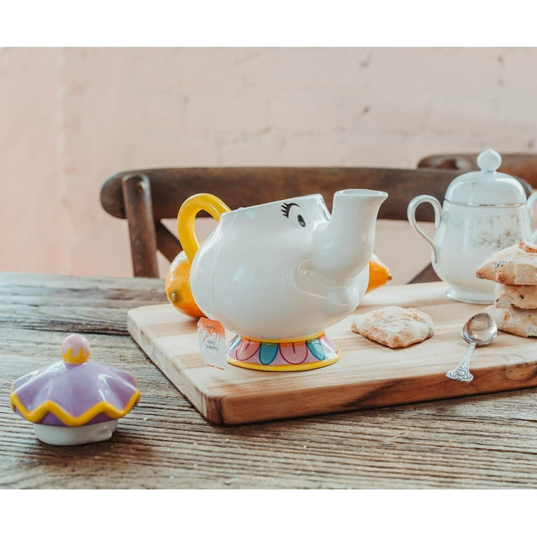 Authentic Disney-Themed Tea Sets : beauty and the beast tea