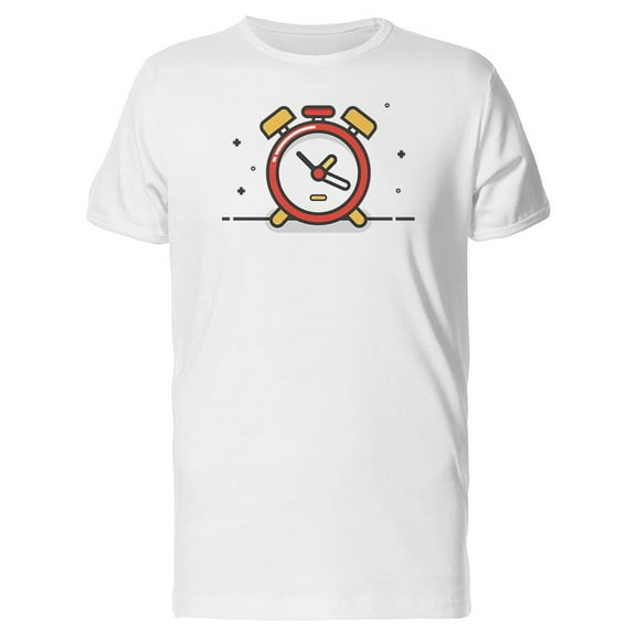 Alarm Clock Doodle Tee Men's -Image by Shutterstock