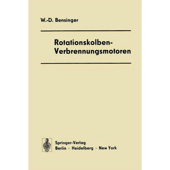 Rotationskolben -- Verbrennungsmotoren, (Paperback)