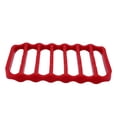 thumbnail image 3 of Hekwup Rectangle Silicone Roasting Rack Cook Trivet Oven Baking Rack For Cooking Steam, 3 of 7