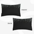 thumbnail image 2 of Fuzoiu Silver Glitter1 Print Fuzzy Pillowcases, Super Soft Pillow Case Cover with Zipper for Bedroom, Sofa, Couch,Cozy Pillow Shams for All Seasons-16"x24", 2 of 6
