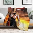 thumbnail image 5 of Cody Rhodes Blanket Super Soft Warm Flannel Blanket Suitable for Bed Sofa Sofa Bedroom Living Room Sofa Four Seasons Suitable for Napping Home Decor Bedding Artwork 40"x50", 5 of 6