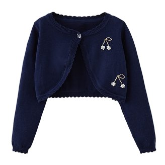 Cardigan Fille Scotch R'Belle Gris/Bleu Marine - Tailles 4 à 14 Ans - Neuf