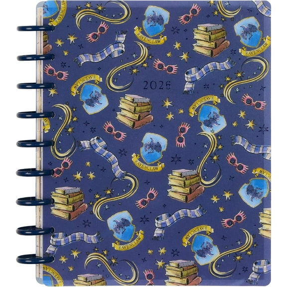 Happy Planner Harry Potter Ravenclaw Magic Jan-Dec 2026 12 Month Planner Classic Sized