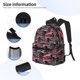 thumbnail image 3 of Easygdp Red And Blue Cars Mochila Casual para Portátil, Mochila para Escuela, Viajes, Negocios, 3 of 6