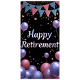 thumbnail image 2 of Decorative Design Happy Retirement Banner Glitter Balloons Star Elements for Retirement Celebration Party Decoration, 2 of 8